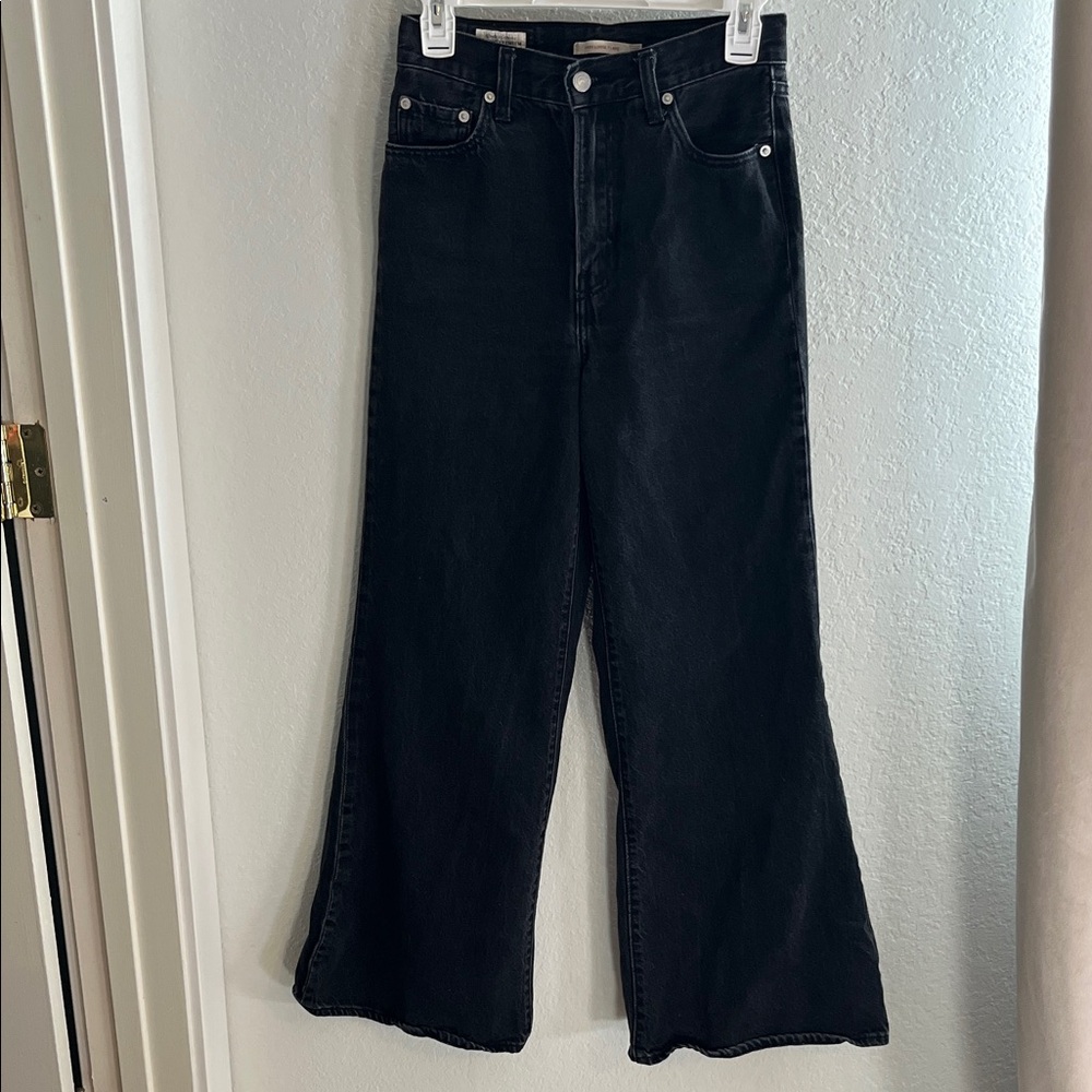 W26xL32 Levi’s High Loose Flare Black Jeans